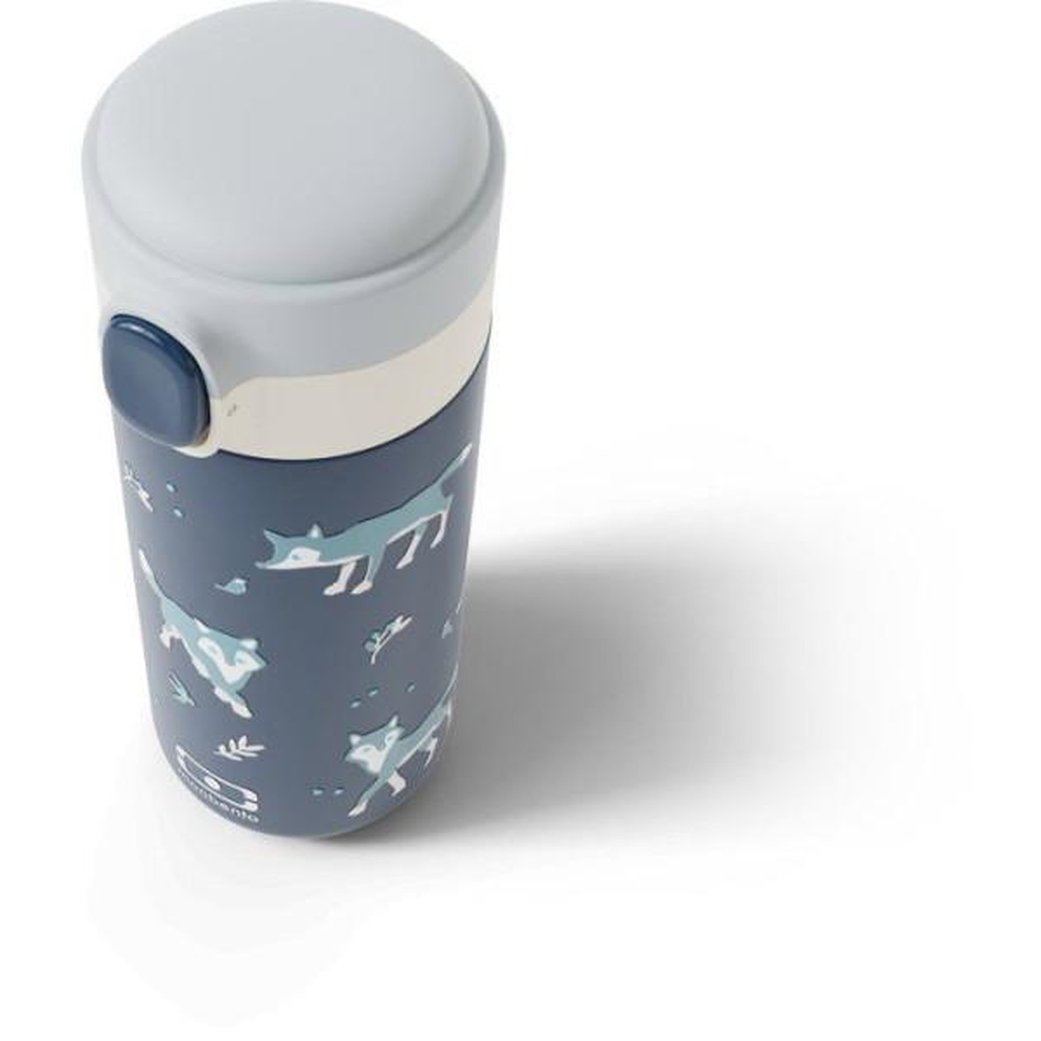 Voir la diapositive 2 : monbento Gourde isotherme a bec verseur - MONBENTO - Enfants - Bouchon ouverture rapide - Pop Wolf