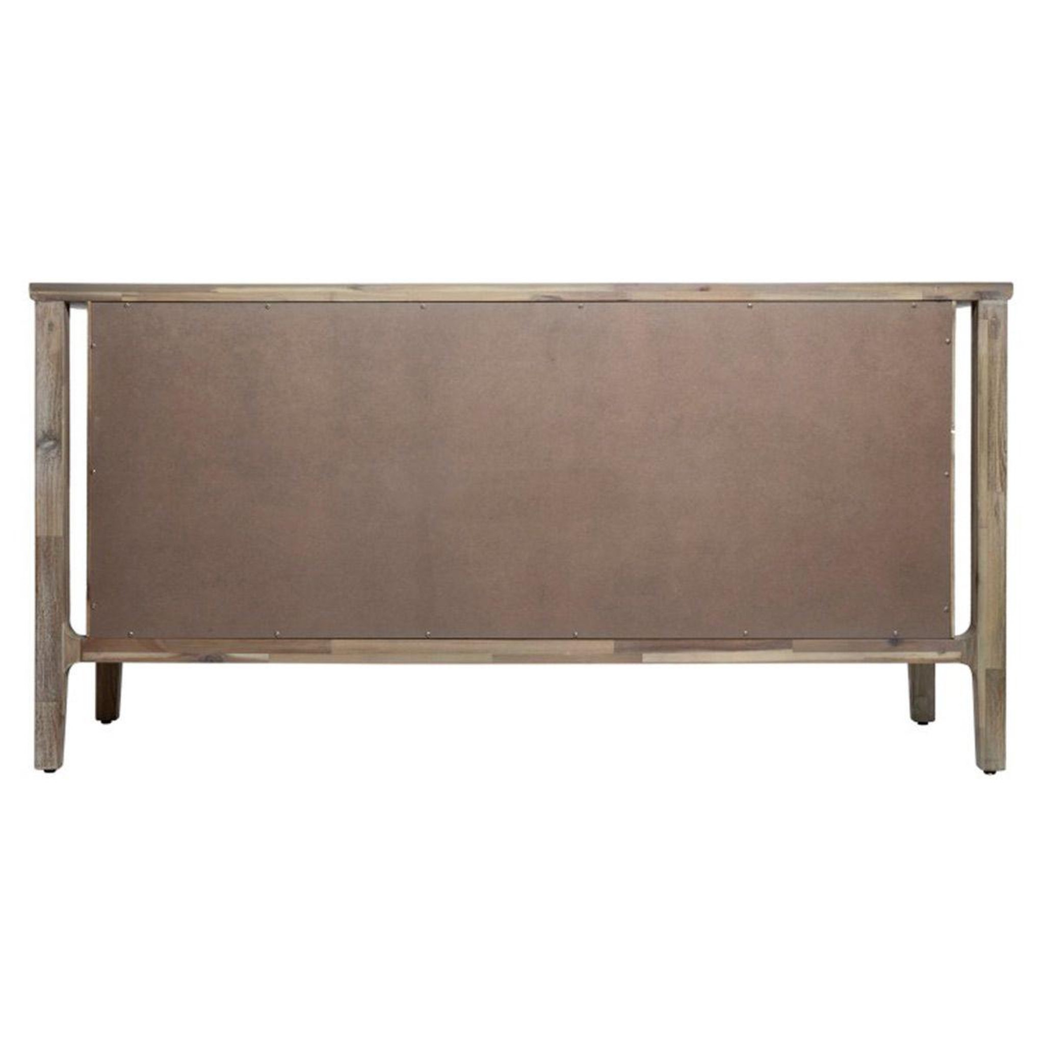 Voir la diapositive 5 : ATMOSPHERA Buffet 3 portes en bois  banila  160cm naturel