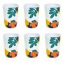 Voir la diapositive 1 : Paris Prix Lot de 6 Tasses à Café  Rio  20cl Multicolore