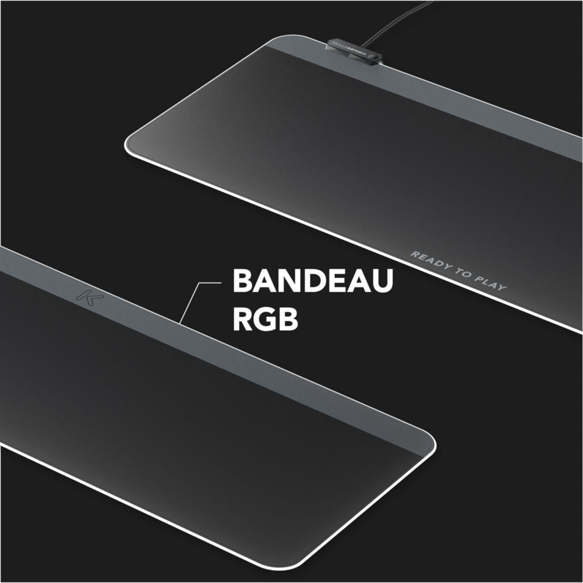 SKILLKORP Tapis de souris MM15 NOIR XXL Progress