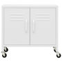 Voir la diapositive 3 : VIDAXL Armoire de rangement Blanc 60x35x56 cm Acier