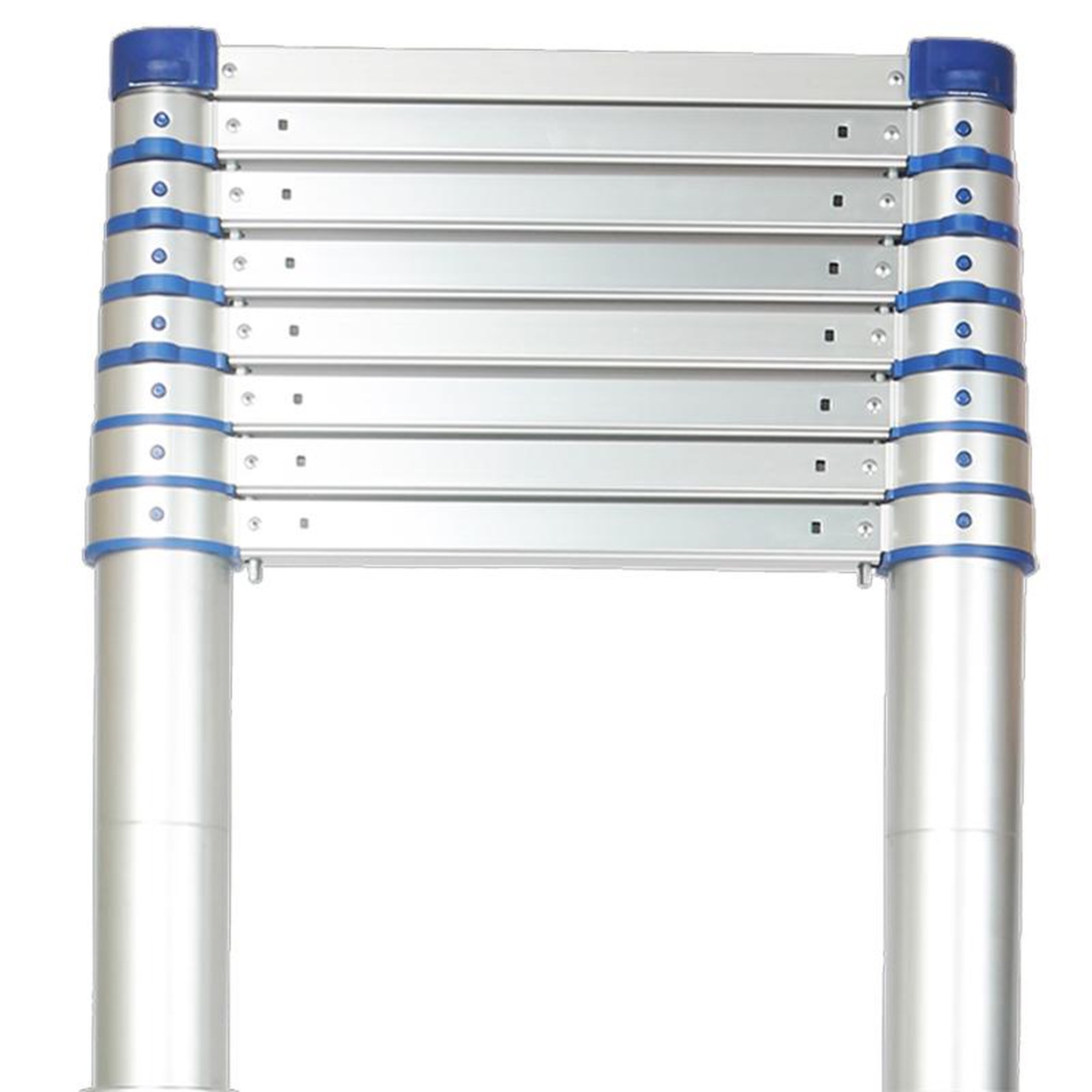 Voir la diapositive 4 : TUBESCA COMABI Echelle télescopique aluminium 2.9m - 94829
