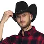 Boland Chapeau Cowboy Wichita noir - Adulte
