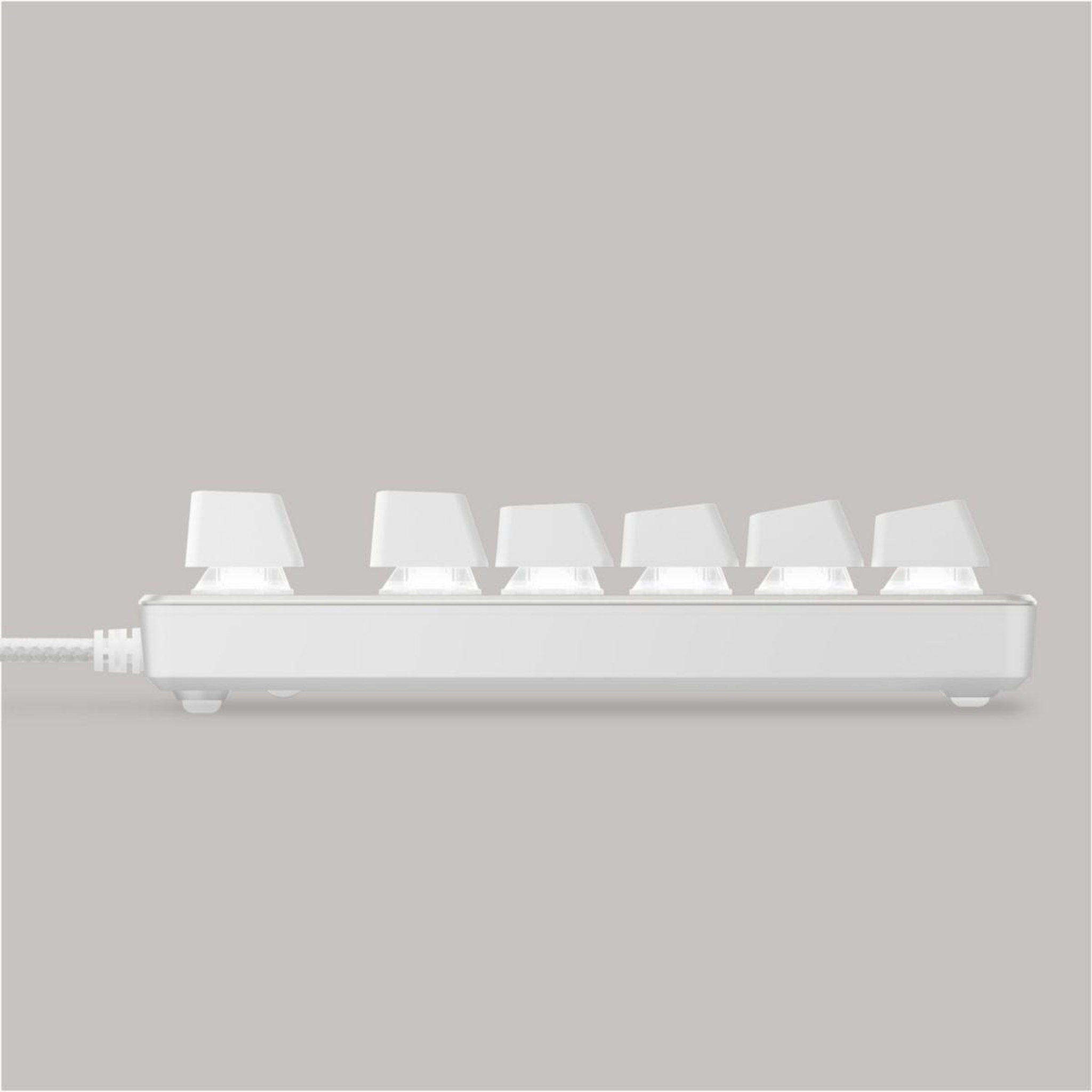 Voir la diapositive 3 : SKILLKORP Clavier gamer k15 blanc progress