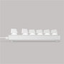 Voir la diapositive 3 : SKILLKORP Clavier gamer K15 BLANC Progress