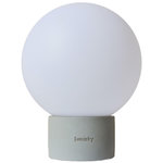Lumisky Lampe de table de table sans fil touch LED gris béton