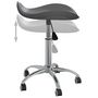 Voir la diapositive 5 : VIDAXL Chaise de bureau Gris Similicuir
