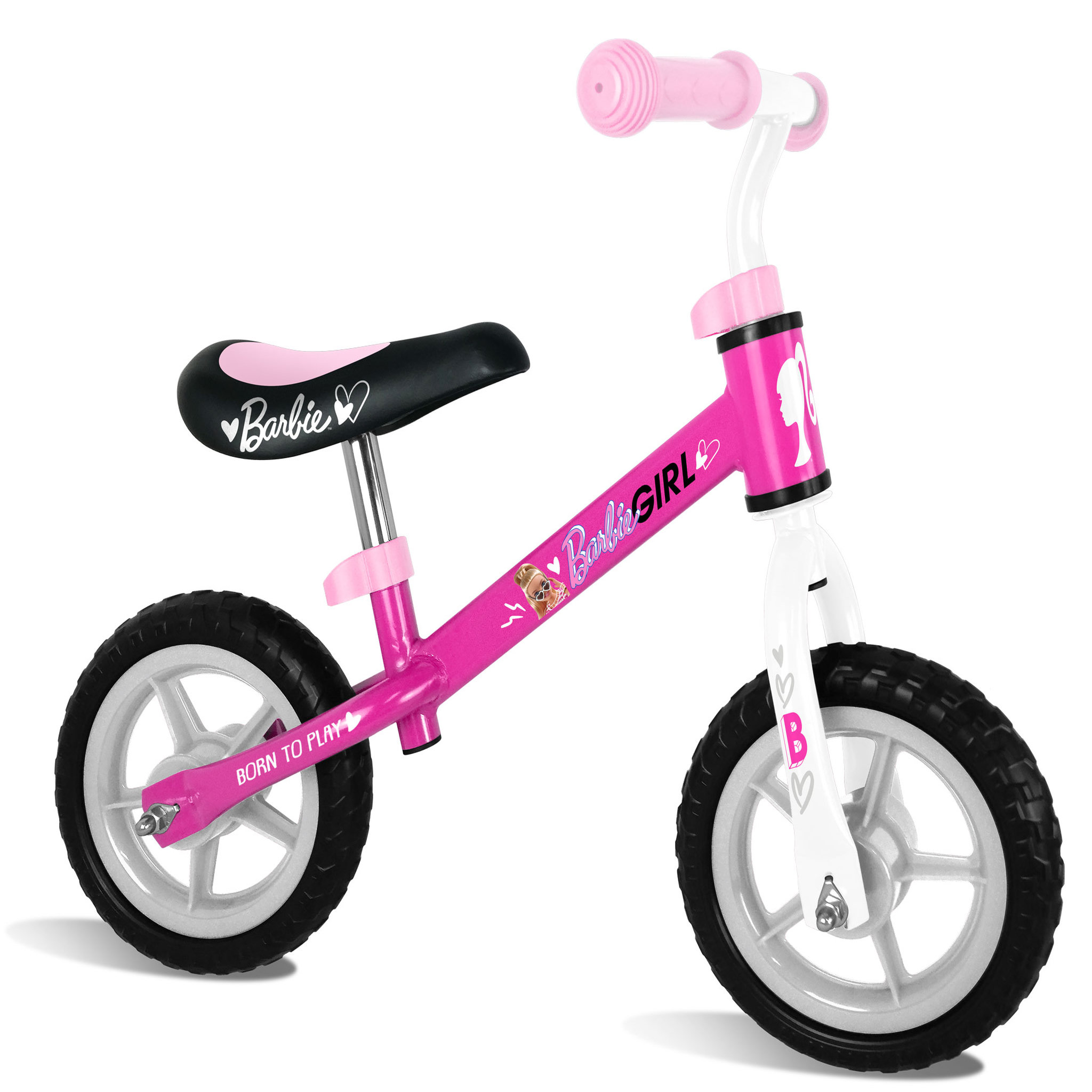 Voir la diapositive 1 : Draisienne - BARBIE RUNNING BIKE 