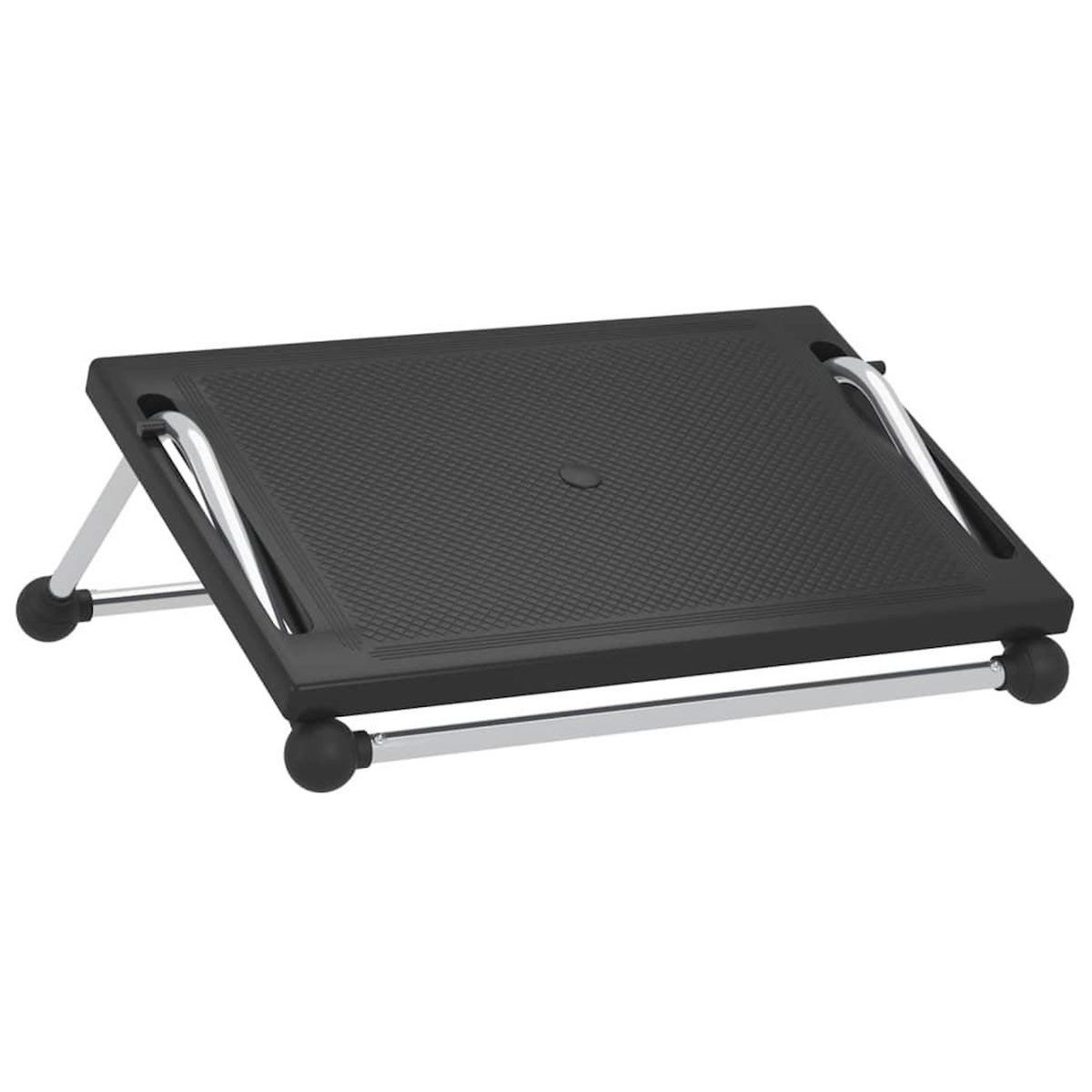 VIDAXL Repose-pied Noir 45x40x13,5 cm
