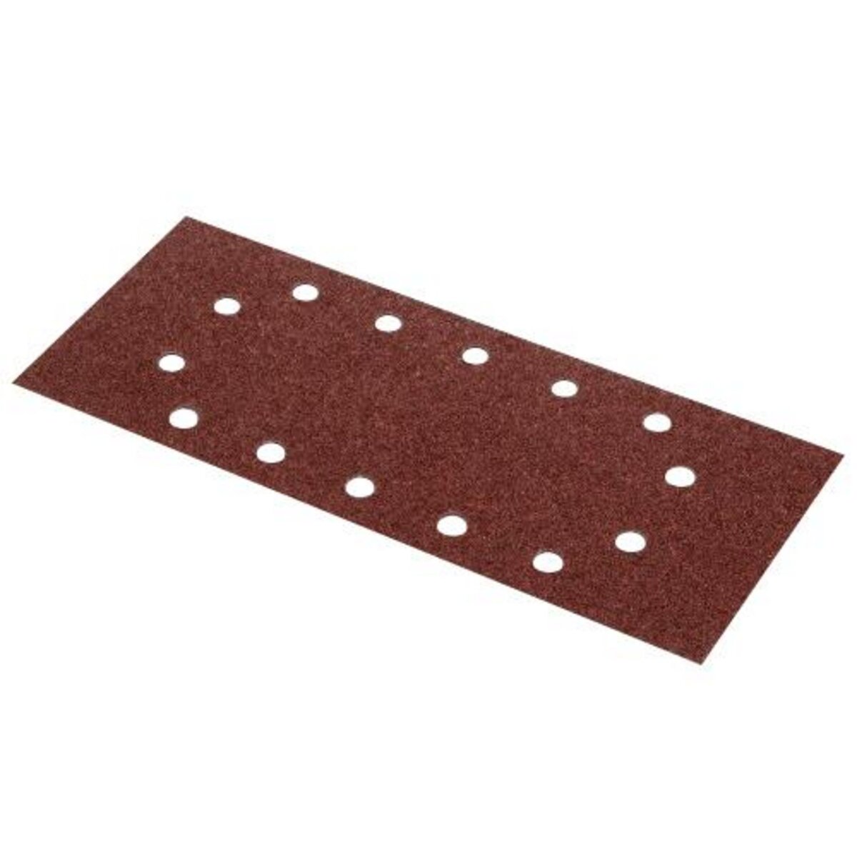 KREATOR Lot de 5 patins perforés (oval) - grain 120 - 115 x 280 mm