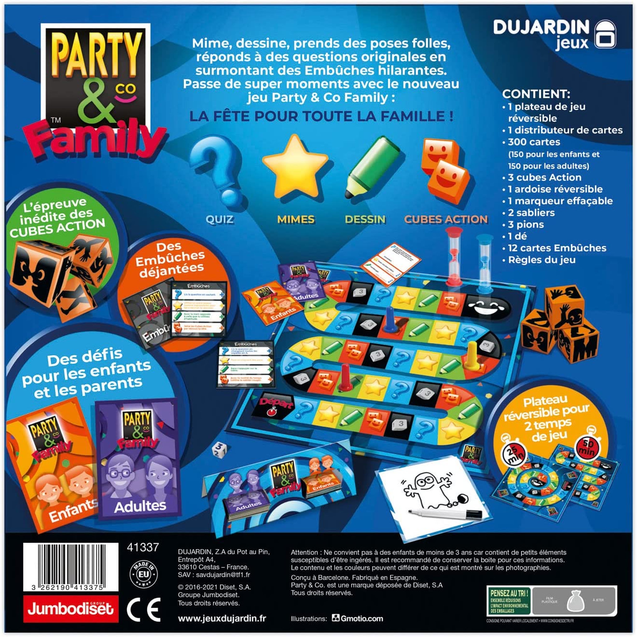 Voir la diapositive 3 : DUJARDIN Jeu Party & Co Family