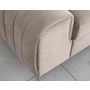 Voir la diapositive 3 : BEST MOBILIER Talisay - canapé droit 3 places - convertible - en velours