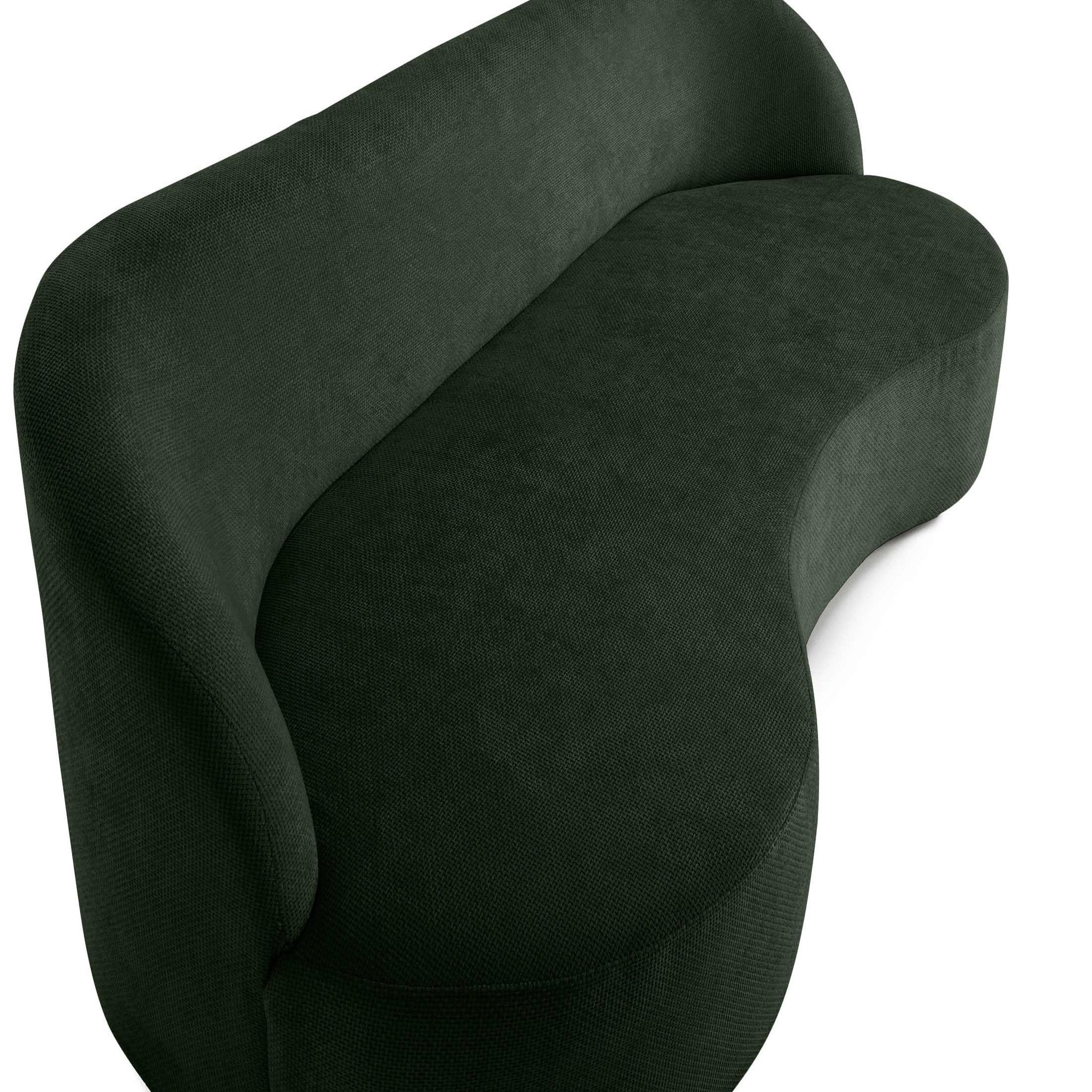 Voir la diapositive 6 : LISA DESIGN Polaris - canapé 3 places - en velours texturé