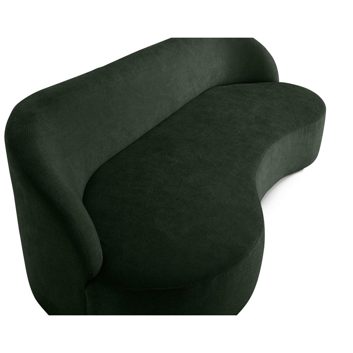 LISA DESIGN Polaris - canapé 3 places - en velours texturé