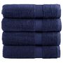 Voir la diapositive 1 : VIDAXL Serviettes de bain de qualité supérieure SOLUND 4 pcs 600g m²