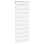 Voir la diapositive 3 : VIDAXL Store zebre blanc 60x150 cm largeur du tissu 55,9 cm polyester