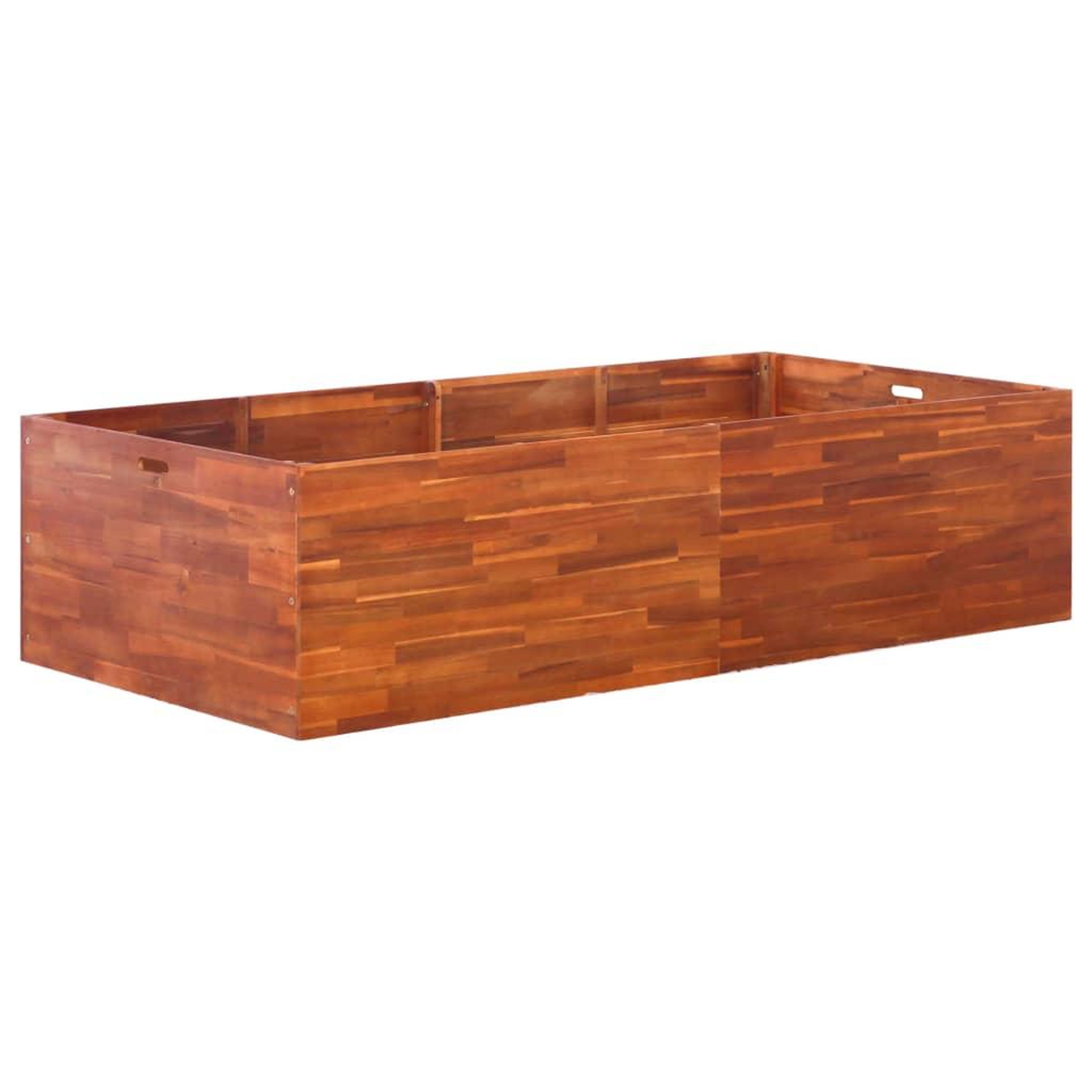 Voir la diapositive 1 : VIDAXL Lit sureleve de jardin Bois d'acacia 200x100x50 cm
