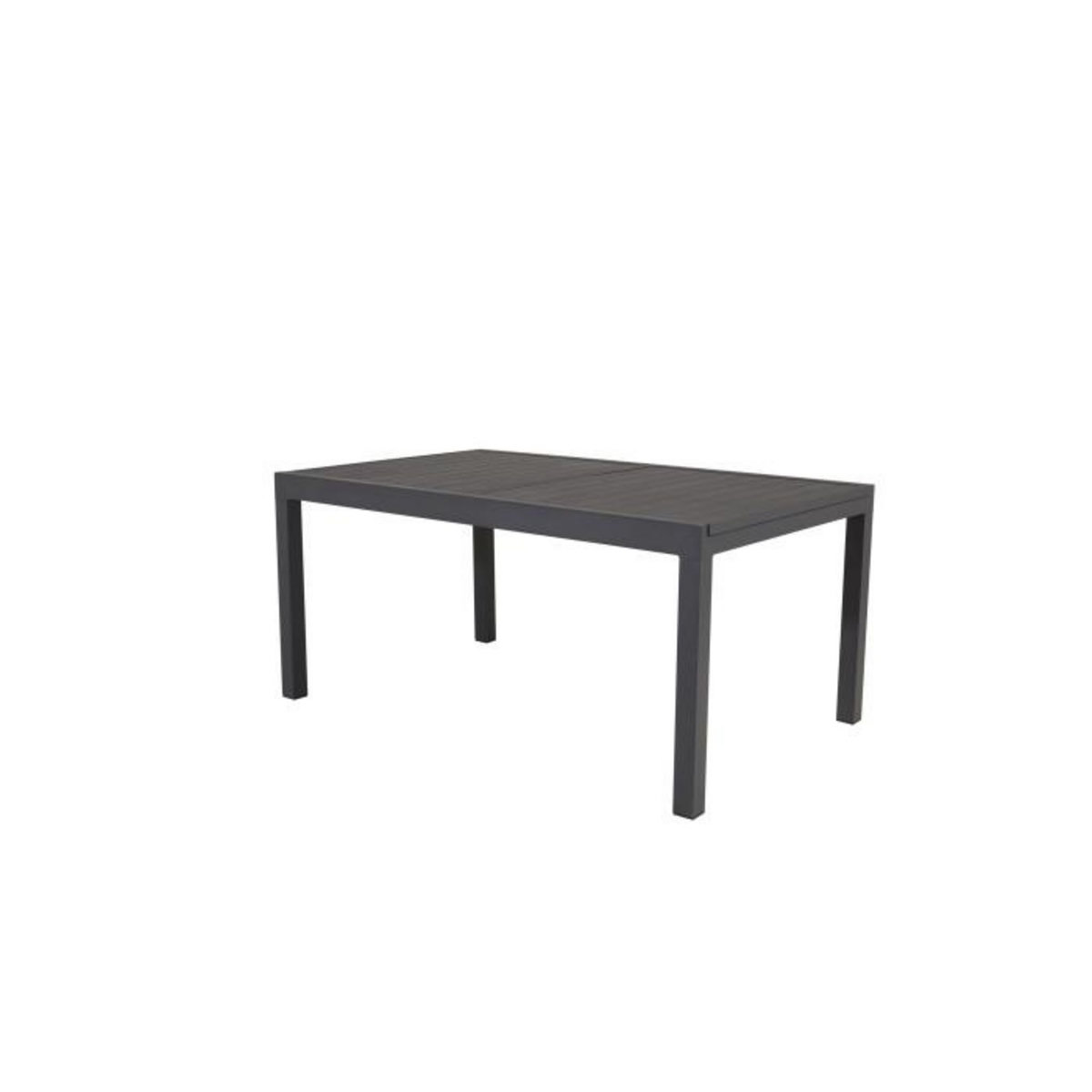 Paris Prix Table de Jardin Extensible  Marbella  160-240cm Noir