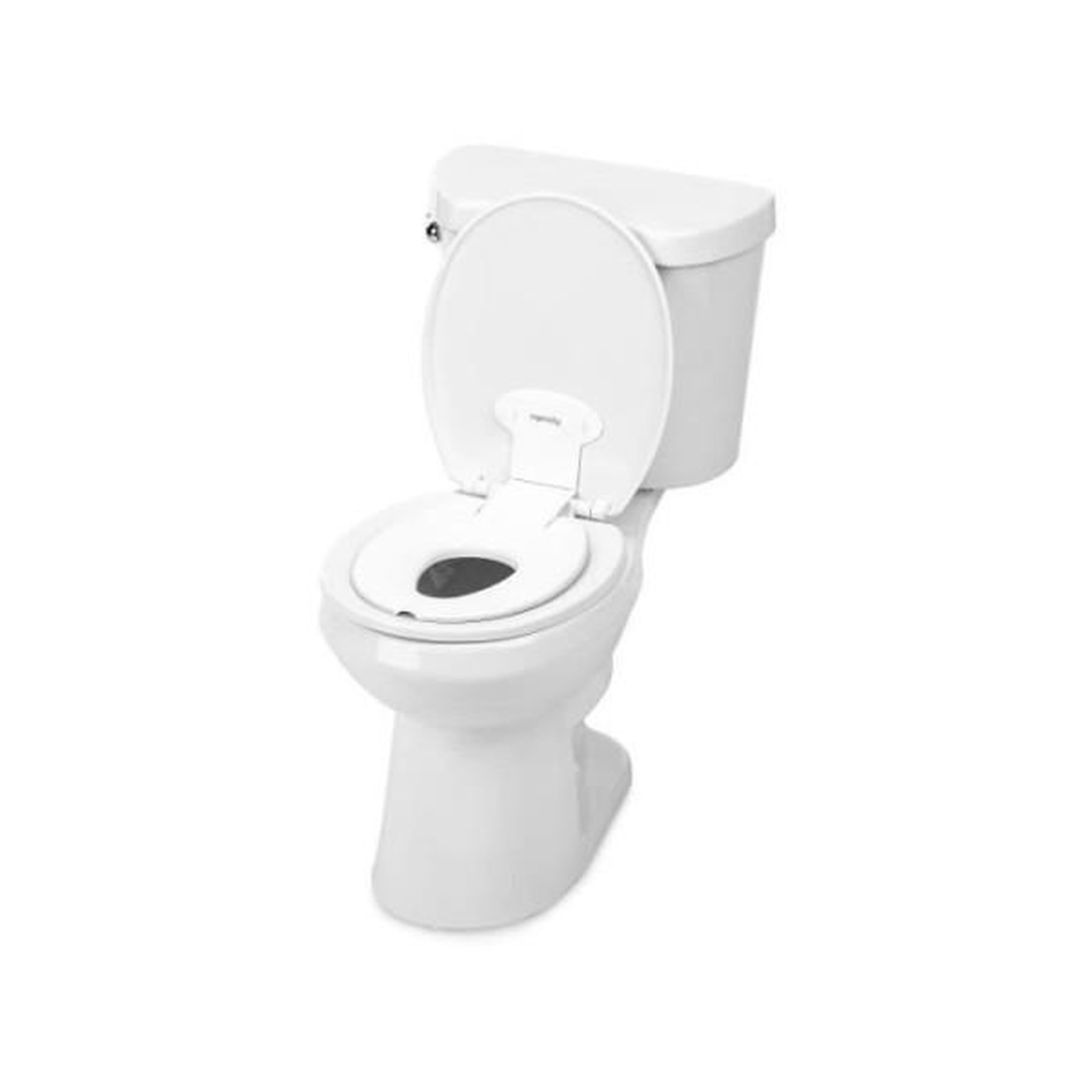Voir la diapositive 4 : MARKET24 INGENUITY Réducteur de Toilette Flip & Sit, Fixation adhésive sur la cuvette