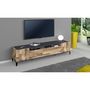 Voir la diapositive 4 : Meuble TV moderne 1 porte 1 tiroir L200cm BARI