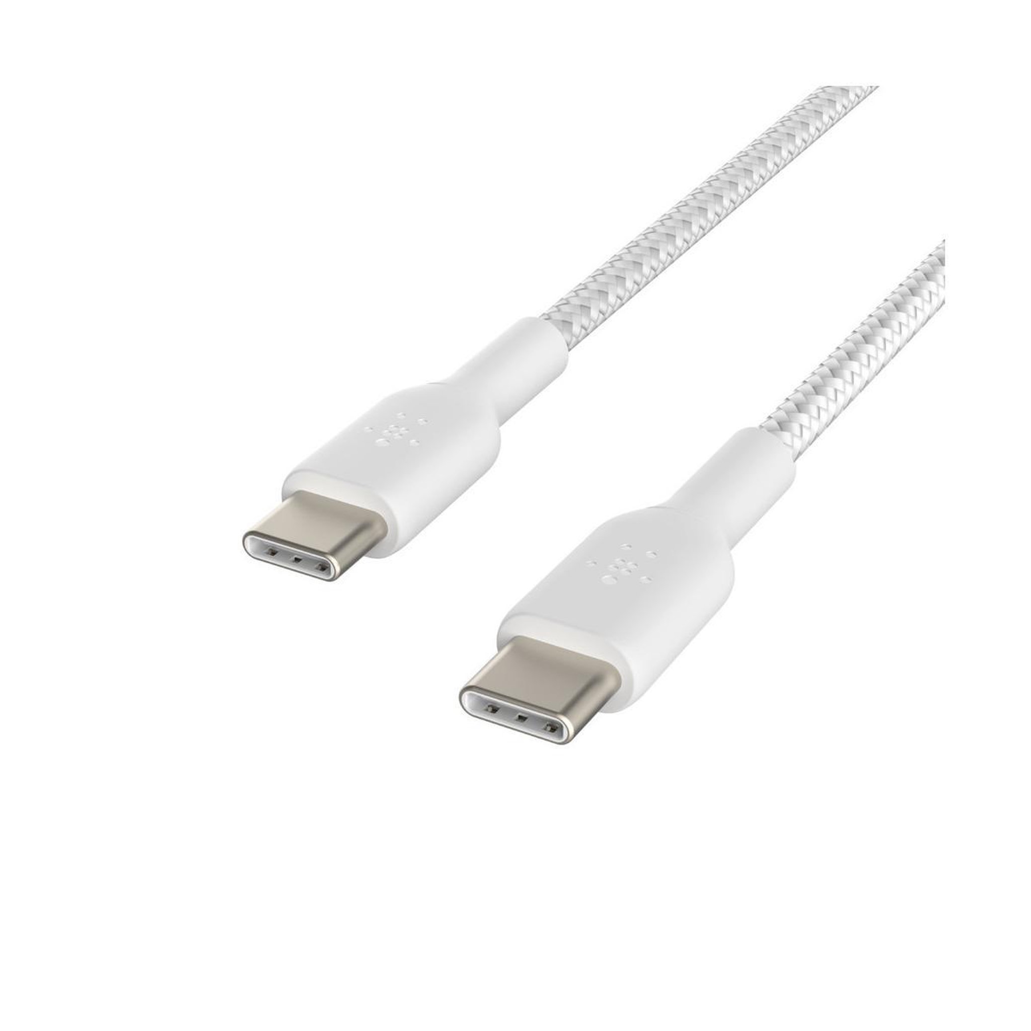 Voir la diapositive 2 : Belkin Câble USB Belkin BOOST CHARGE 1 m USB-C mâle à USB-C mâle blanc