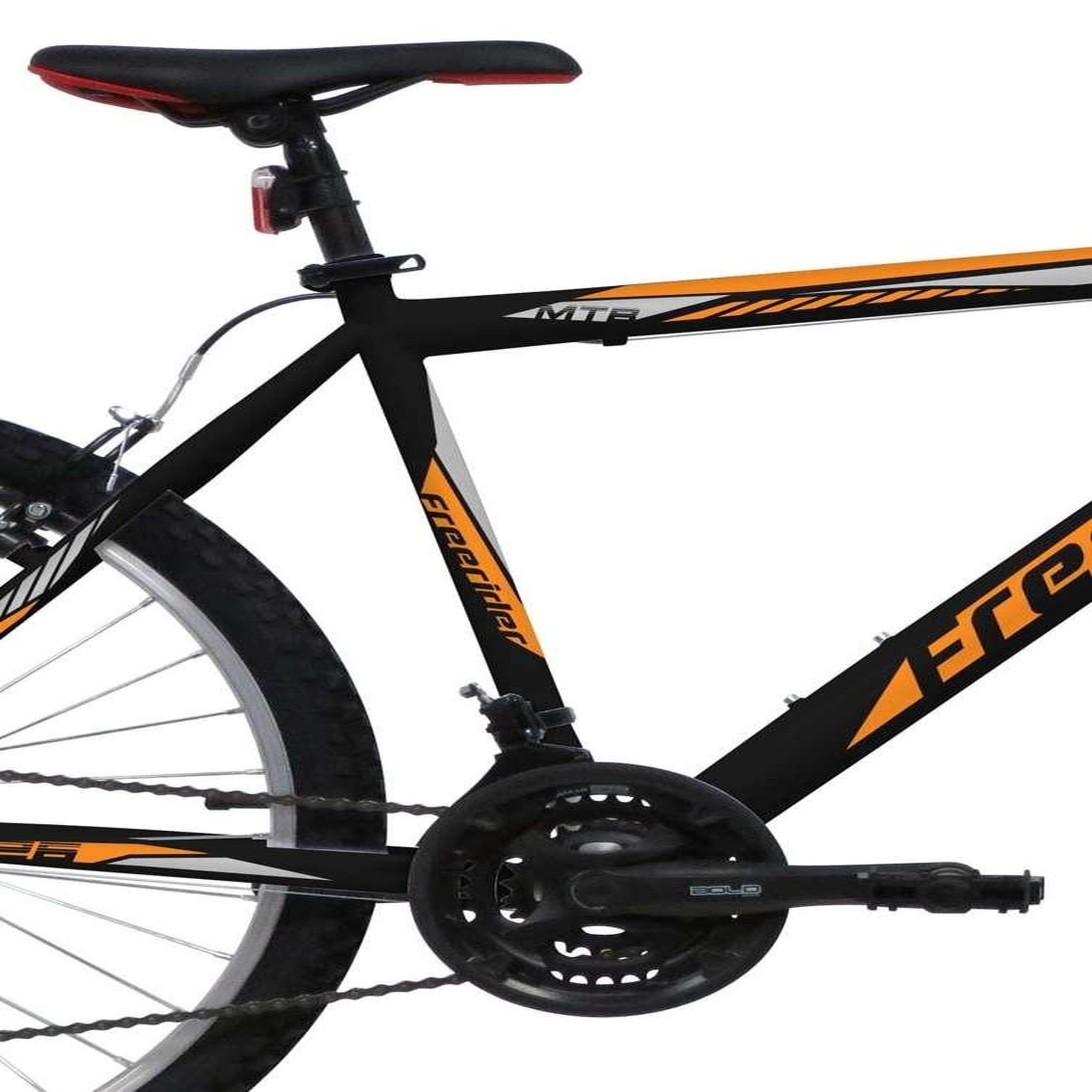 Voir la diapositive 3 : FREERIDER Vélo VTT 26'' Rigide Homme - Modèle   Vulcan/ Freerider  - Cadre acier - 18 vitesses – Poignées Tournantes - Freins V-Brake et Jantes en aluminium