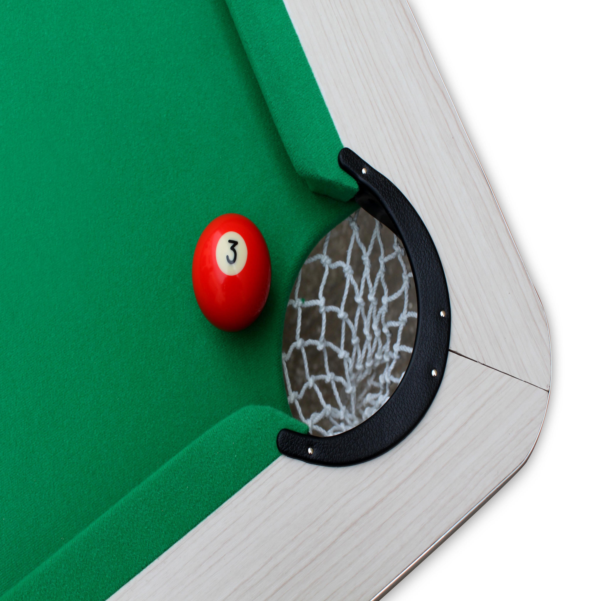 Voir la diapositive 5 : CONCEPT USINE Billard américain en bois avec accessoires inclus ORLANDO