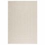 Voir la diapositive 3 : VIDAXL Tapis ZIZUR creme 140x200 cm aspect de jute interieur exterieur