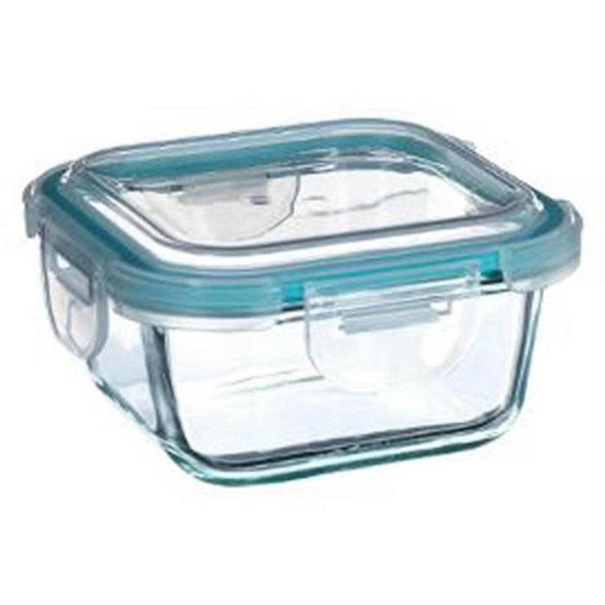 FIVE Boîte de Conservation Carrée  Clipeat  330ml Bleu