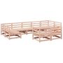 Voir la diapositive 2 : VIDAXL Salon de jardin 9 pcs bois massif sapin de douglas