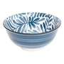 Voir la diapositive 2 : SECRET DE GOURMET Lot de 6 Bols en Porcelaine  Umami Feuille  15cm Bleu