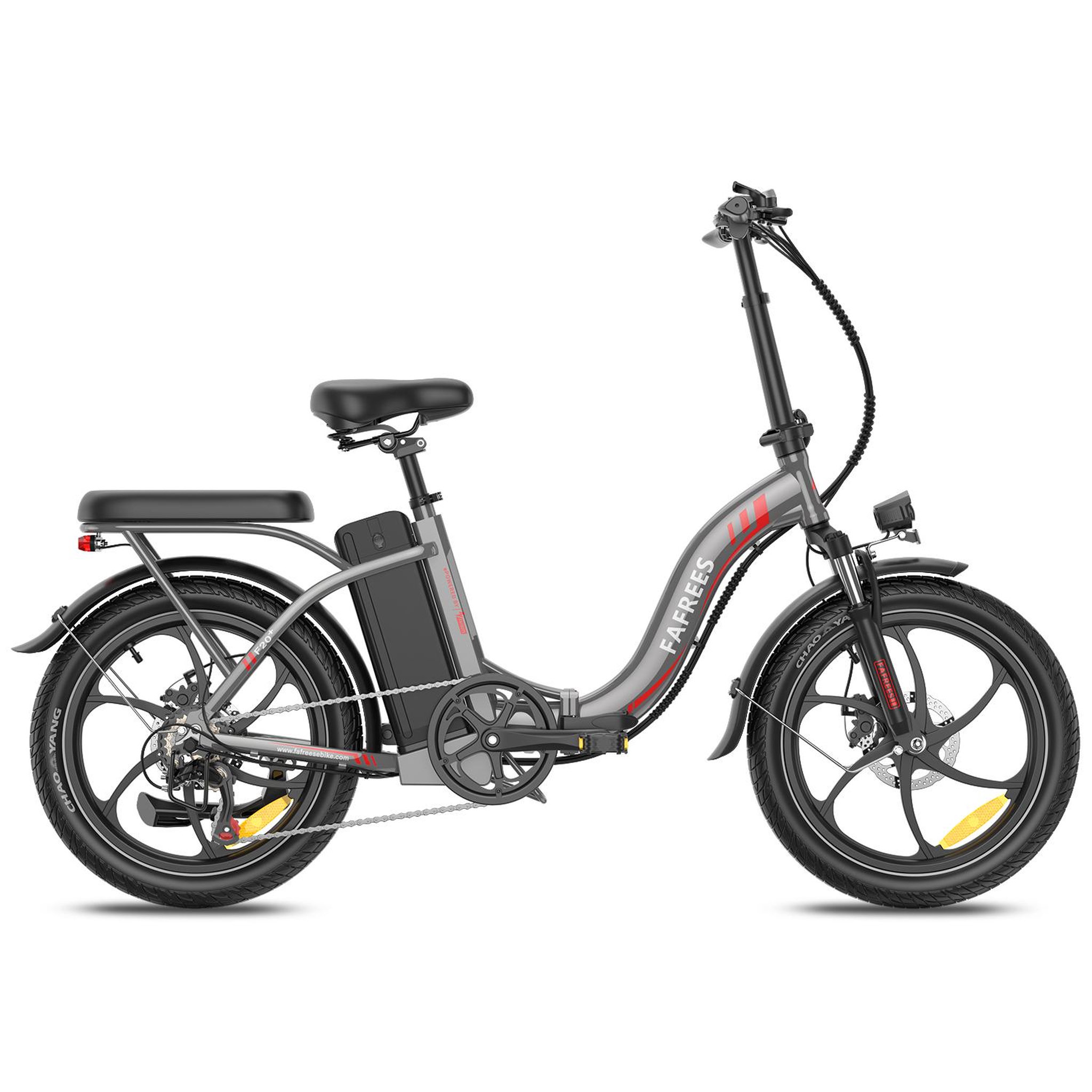 Voir la diapositive 1 : FAFREES Vélo électrique pliable urbain fafrees f20+
