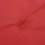 VIDAXL Coussin de banc de jardin rouge 180x50x3 cm tissu oxford