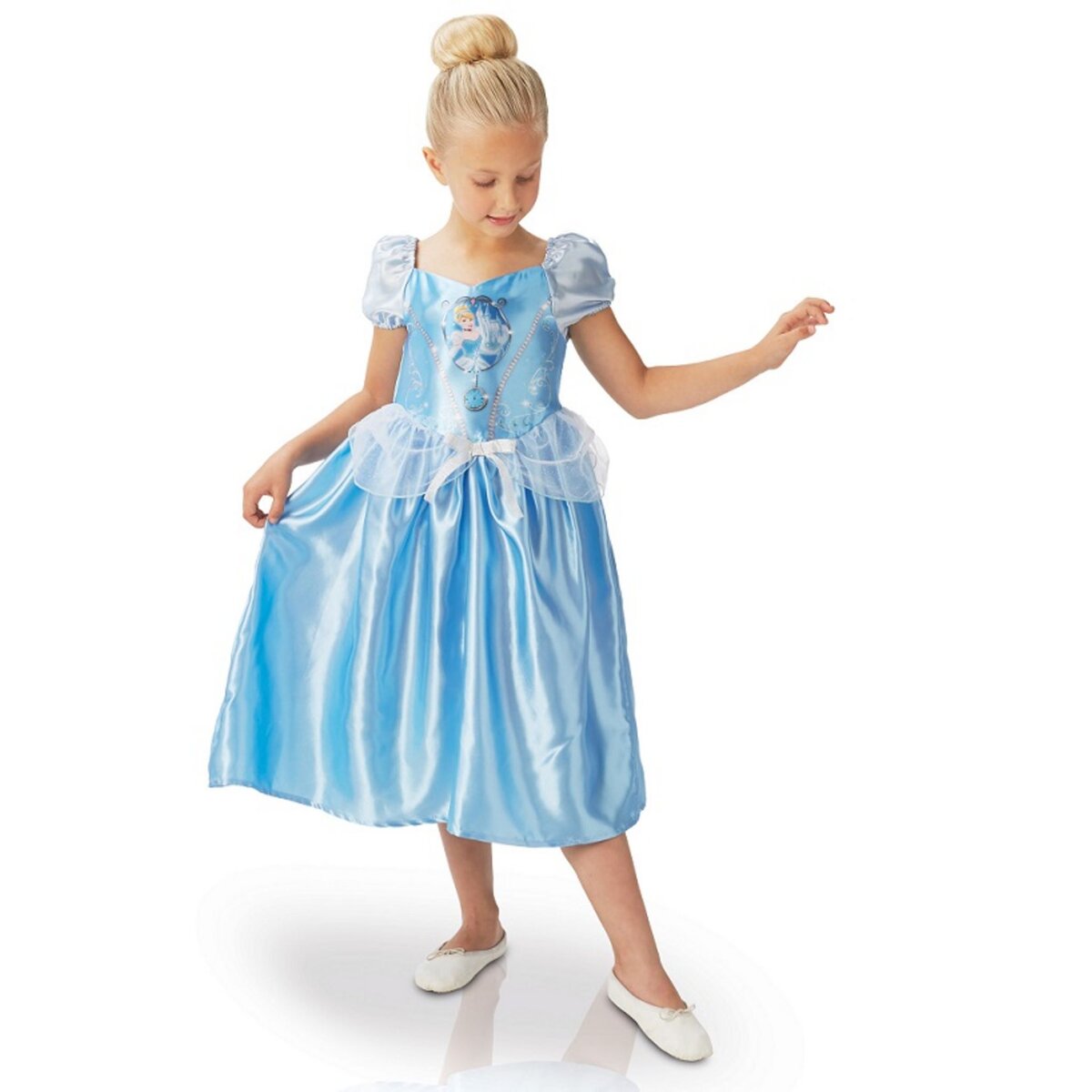 RUBIES Déguisement Fairy Tale Cendrillon Taille M - 5/6 ans - Disney Princesses