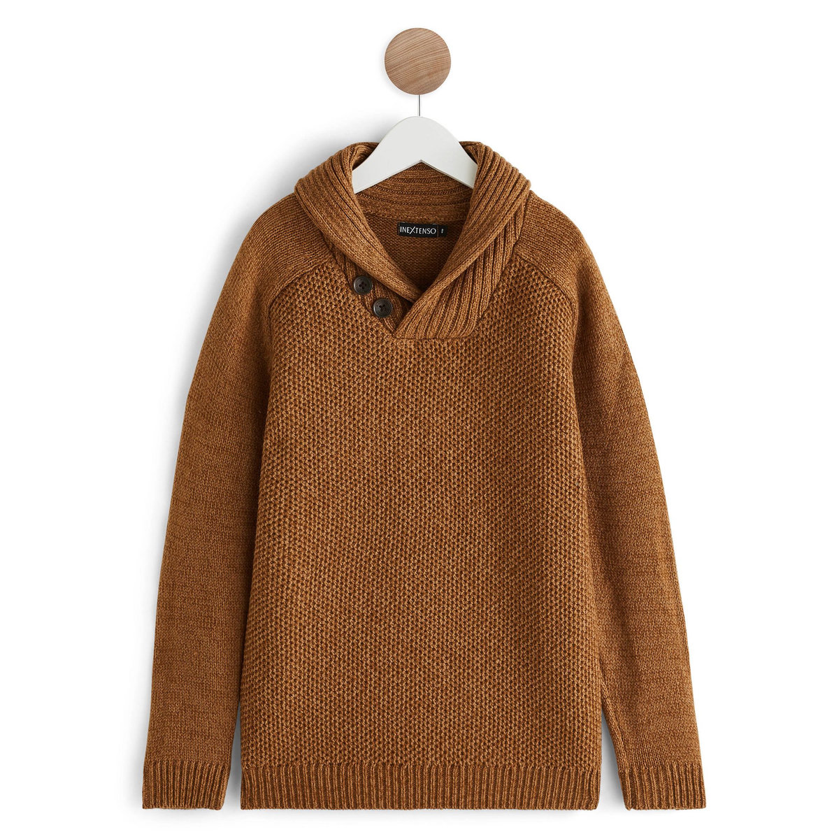 IN EXTENSO Pull col chale garçon