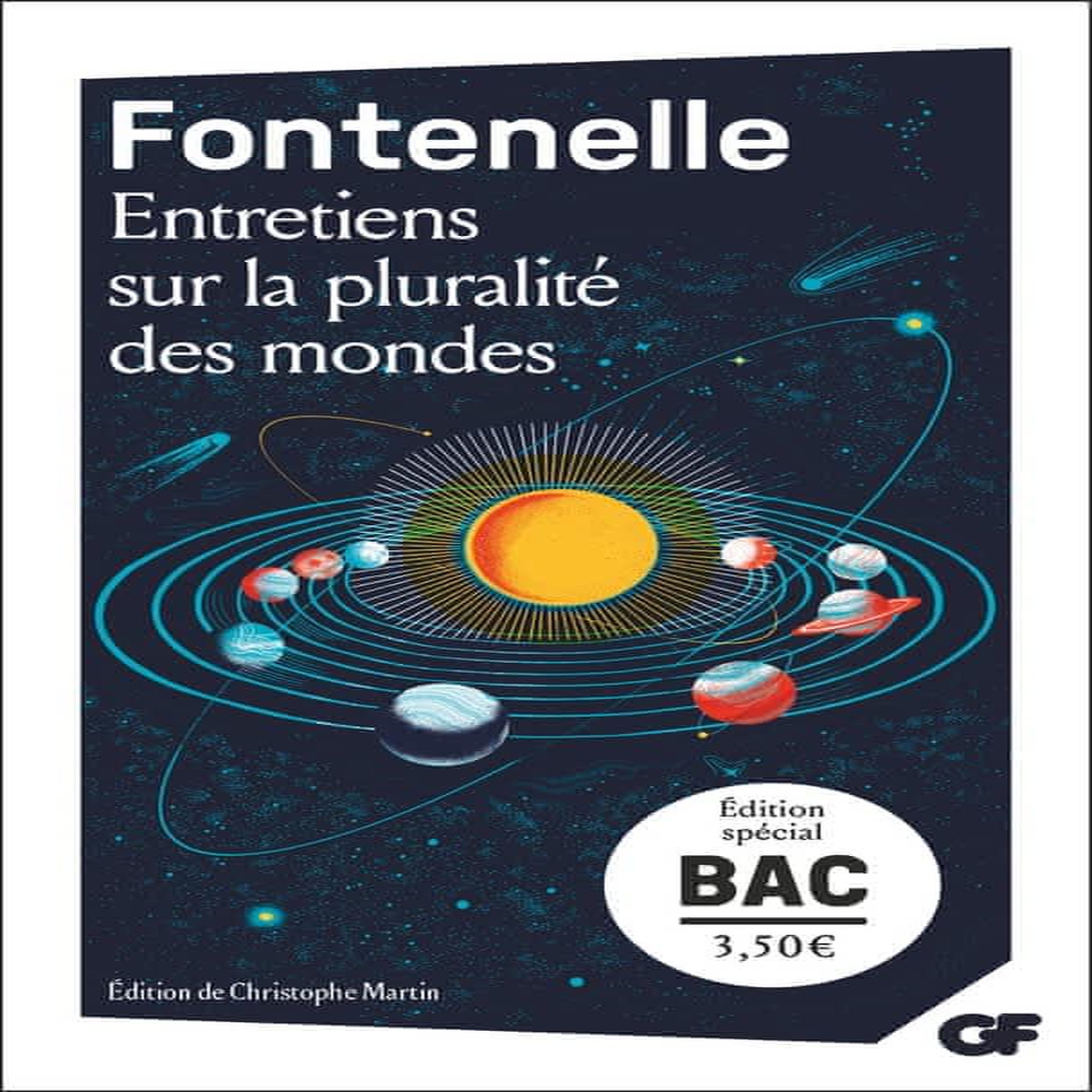 ENTRETIENS SUR LA PLURALITE DES MONDES, Fontenelle Bernard de