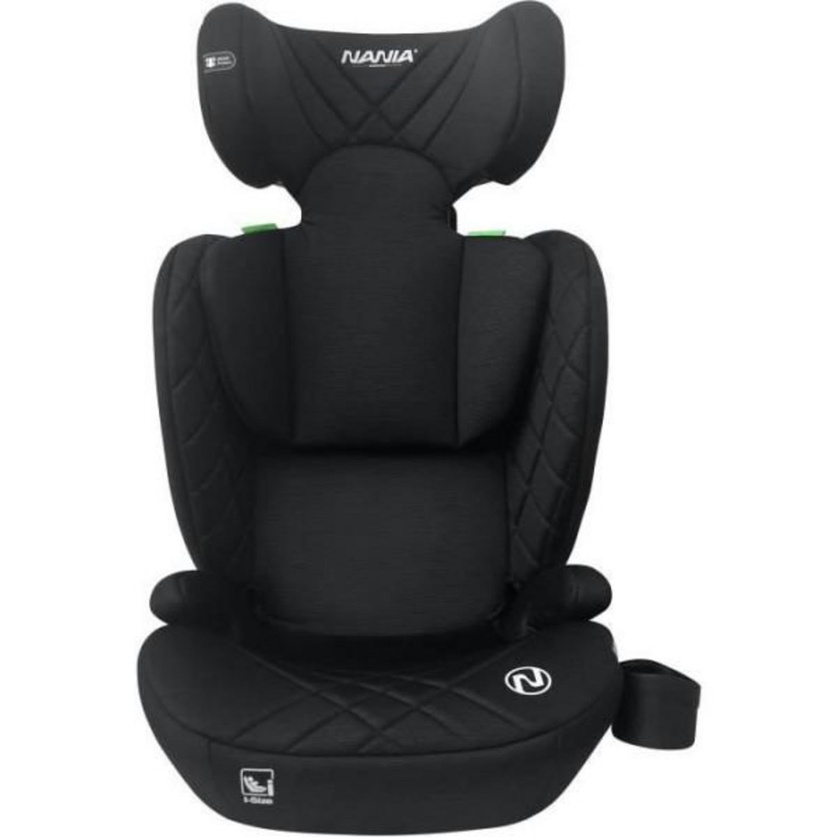 NANIA Siege Auto  ceinturé - NANIA - SIENNA - Groupe 2/3 - I-size - Noir