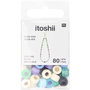 Voir la diapositive 1 : RICO DESIGN Itoshii pack 80 perles Ponii aqua mix