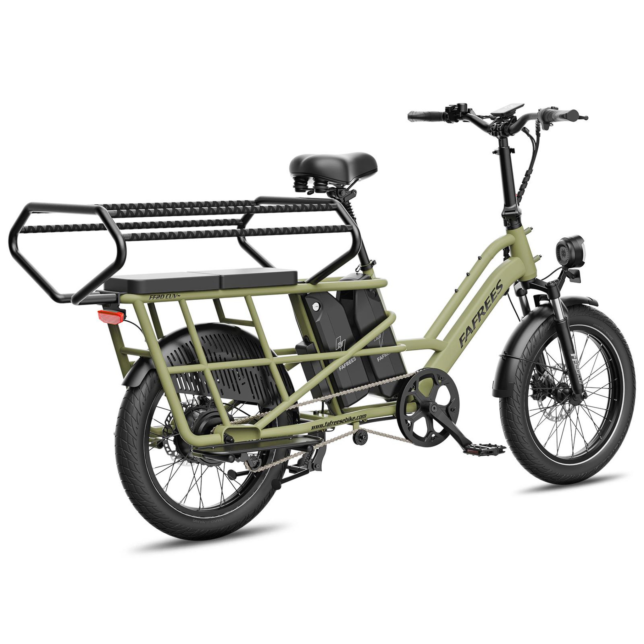 Voir la diapositive 6 : FAFREES Vélo utilitaire électrique fafrees ff20 cuv