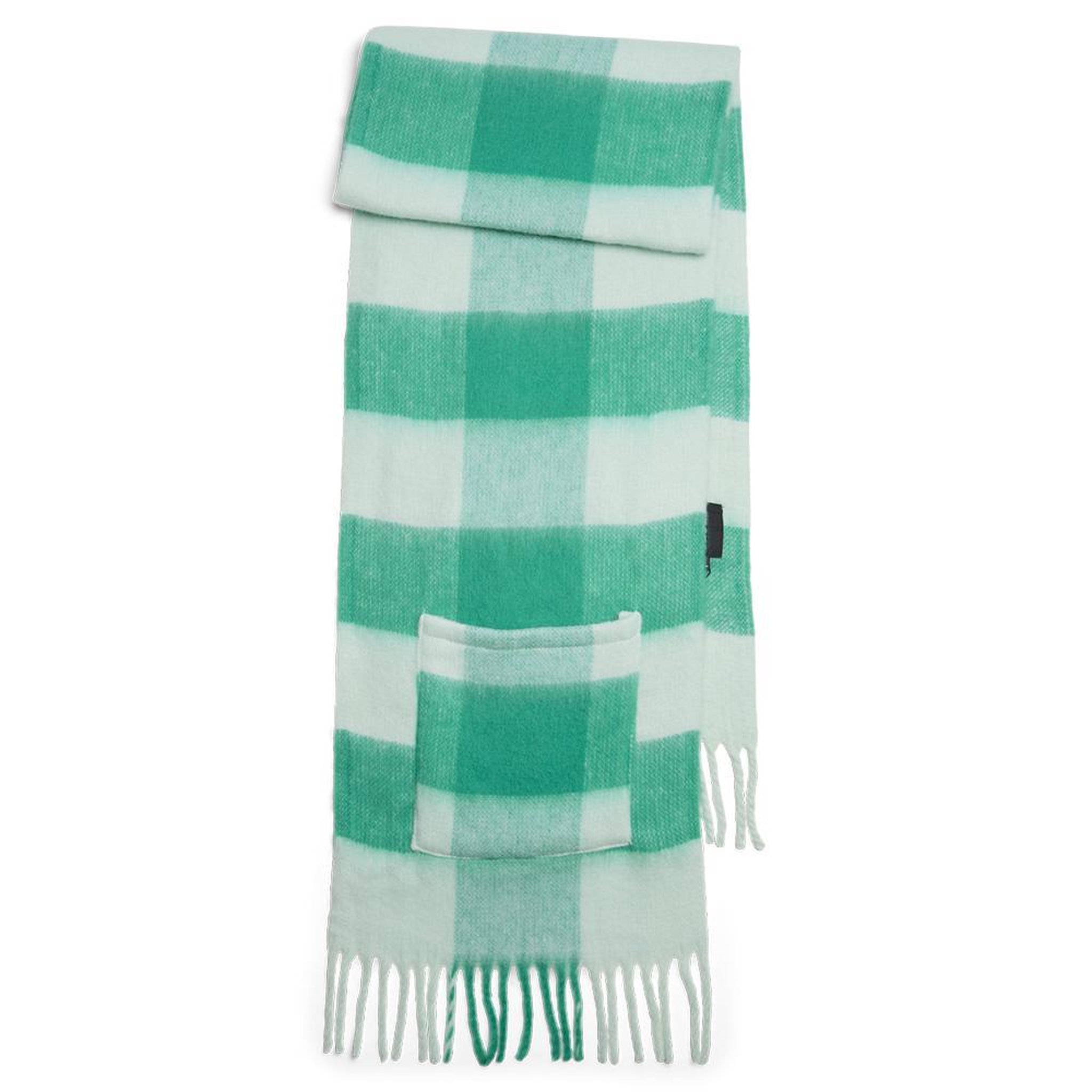 Pieces Echarpe Vert Femme Pieces Rea Long Scarf. Coloris disponibles : Vert