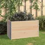 VIDAXL Jardinieres surelevees 3 pcs 50x100 cm Bois de pin solide