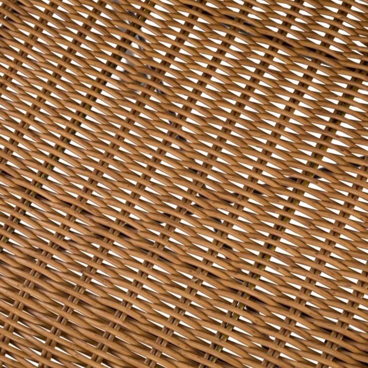 Rendez vous déco Lot de 2 chaises de bar mi-hauteur 63 cm en résine tressée marron - Jigani