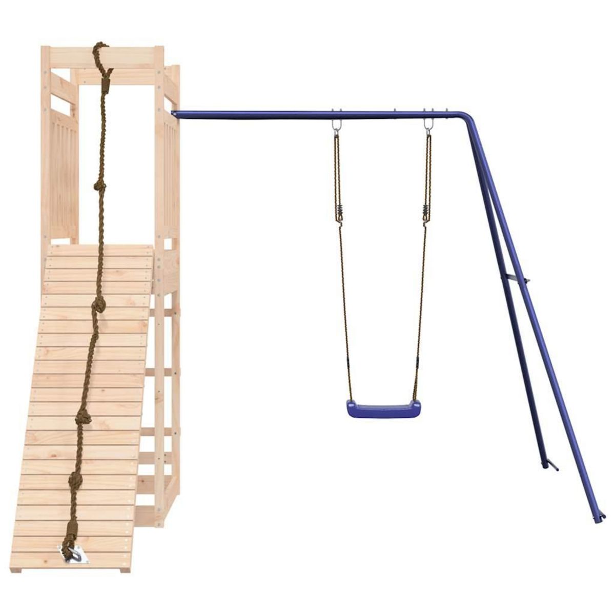 VIDAXL Aire de jeux d'exterieur bois de pin massif