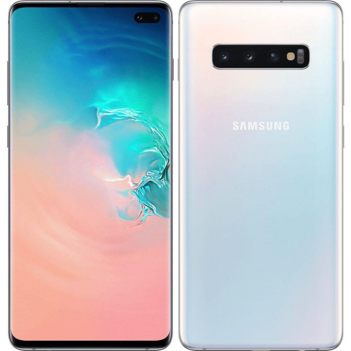 Samsung Galaxy S10+ (Dual Sim) Reconditionné 128 Go - Grade A - Blanc