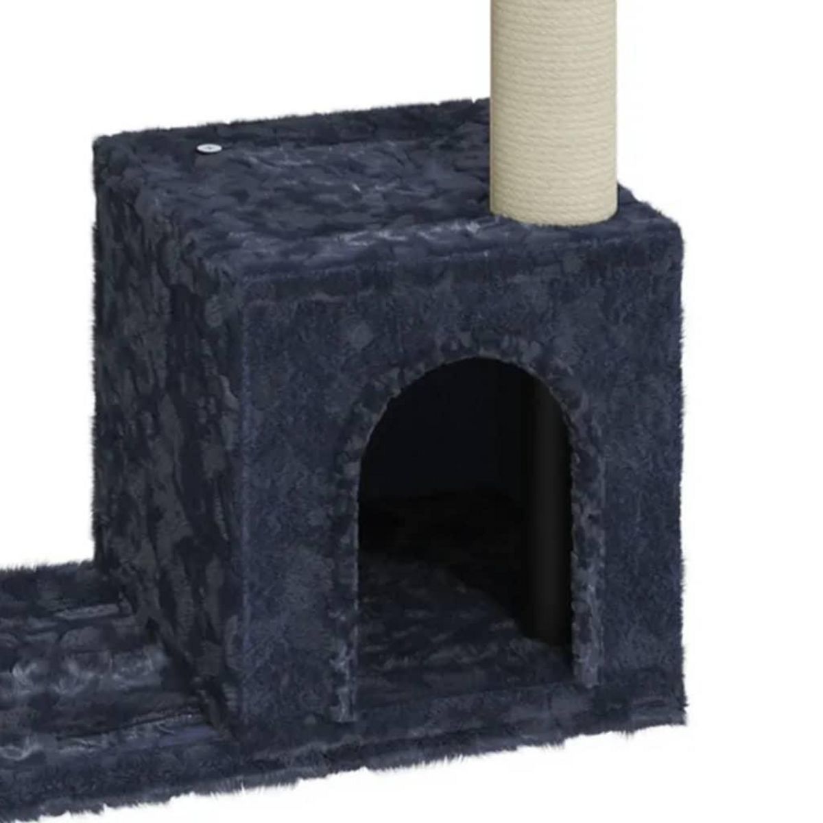 VIDAXL Arbre a chat avec griffoirs en sisal Gris fonce 70 cm