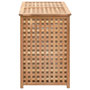 Voir la diapositive 4 : VIDAXL Coffre a linge 87,5x46x67 cm Bois de noyer massif