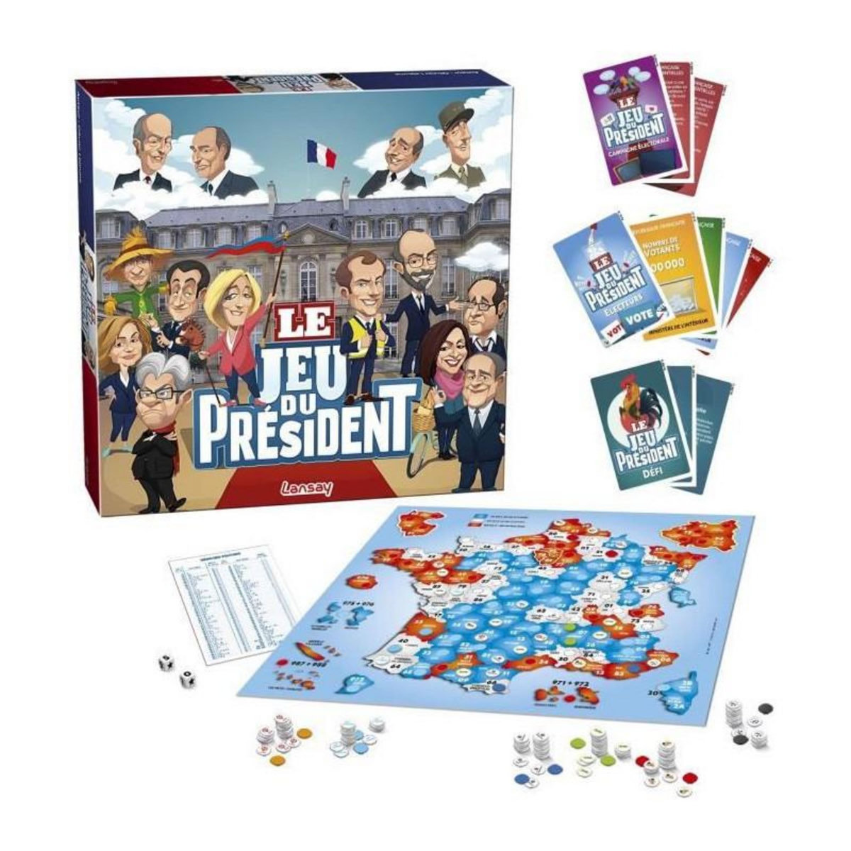 LANSAY Jeu classique Lansay Le jeu du Président