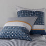 Voir la diapositive 5 : ATELIER DU COTON Parure housse de couette 100% coton 57 fils zante