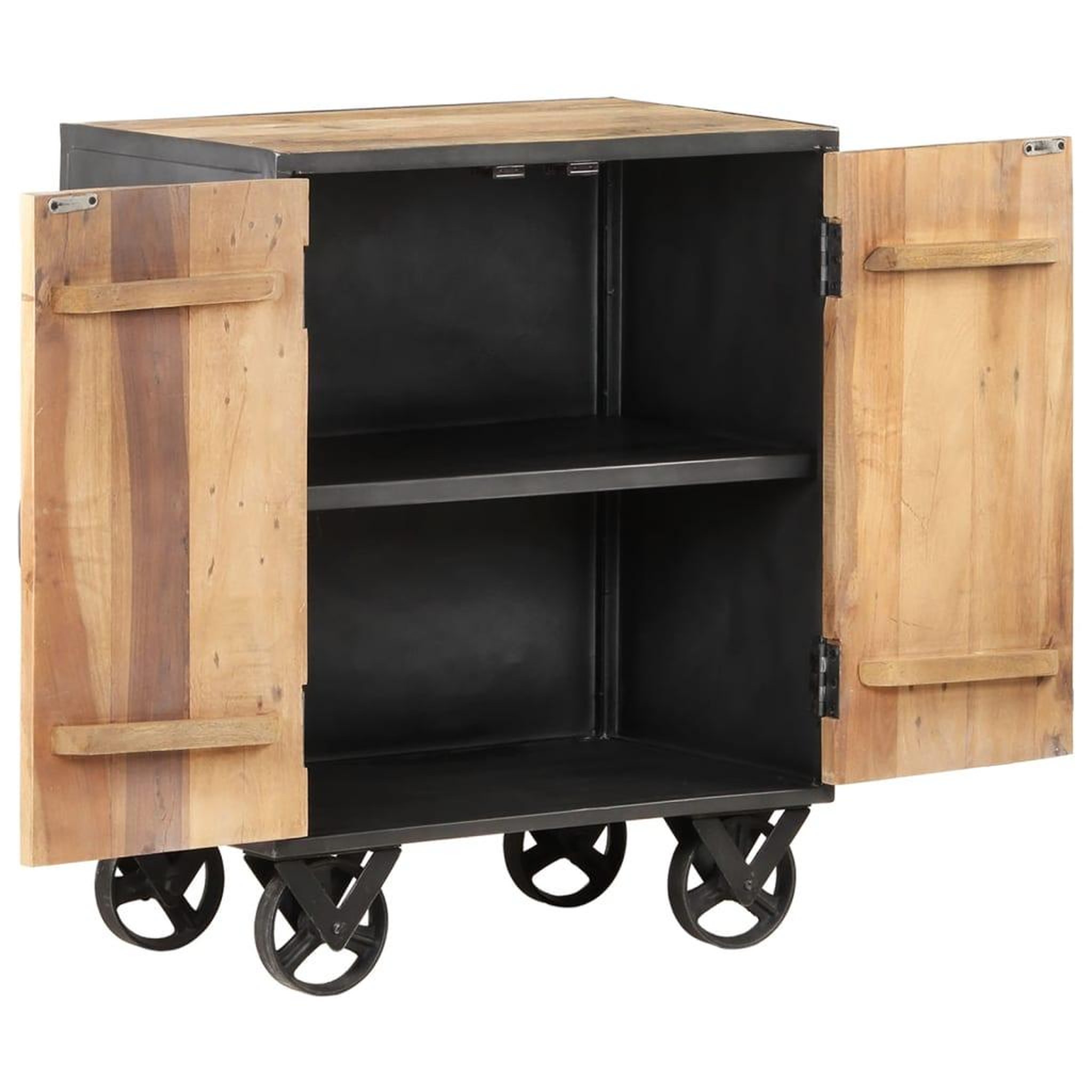 Voir la diapositive 2 : VIDAXL Buffet 60x35x74 cm Bois de recuperation solide