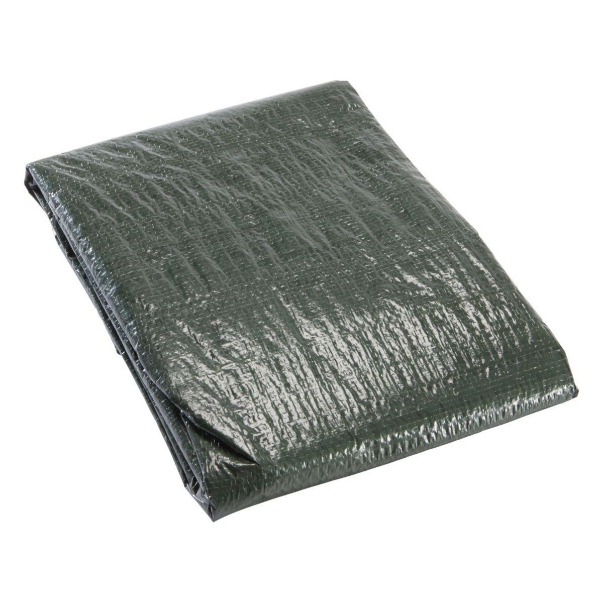 GARDENSTAR Bâche de protection verte - 1,5 x 6m - 80gr/m²